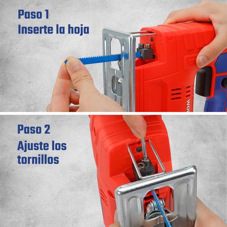 Sierra Caladora Workpro 450w Profesional + Accesorios