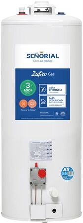 Termotanque Multigas Señorial 85L Carga Superior Tsz-85