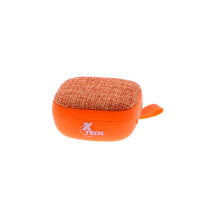 Parlante Mini X-Tech Yes con Bluetooth Naranja - Vista 1