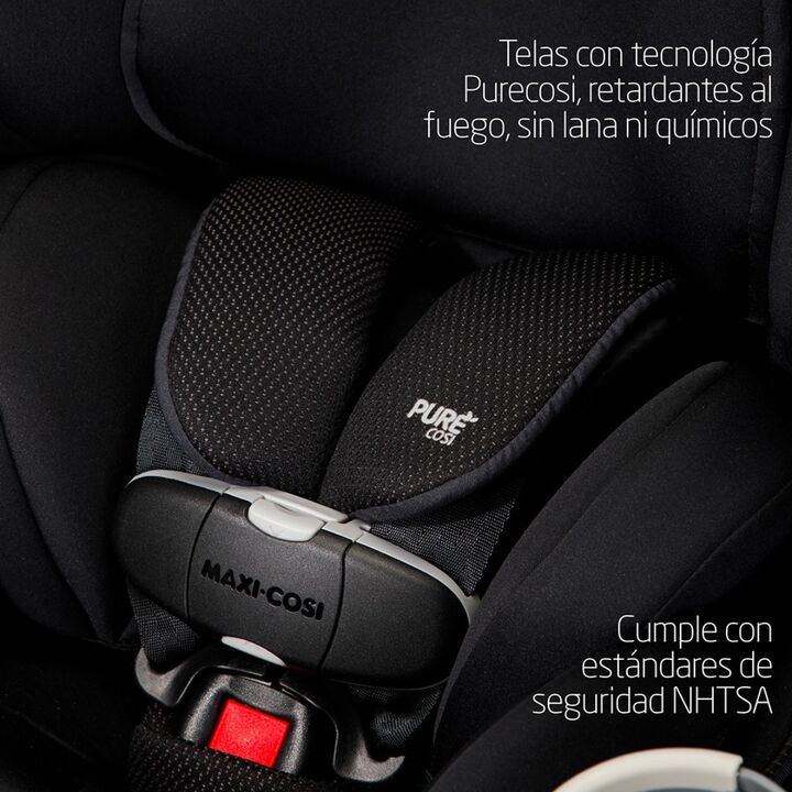 Butaca de seguridad 360° Maxi Cosi Emme Midnight Black - Vista 11
