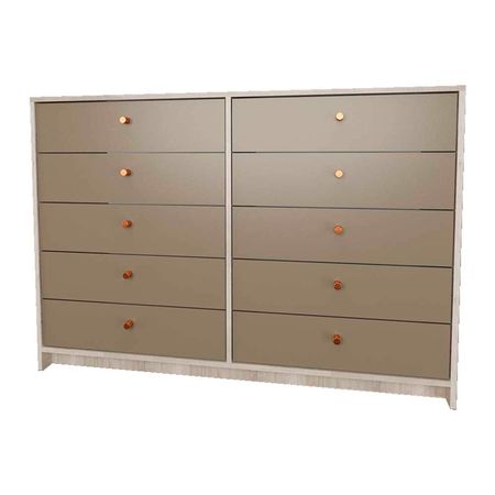 Chifonier 6059 Nevado Gris 10 127 Cm