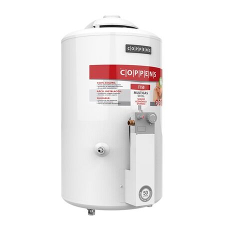 Termotanque Coppens TTQ50UN 50 Litros Multigas Superior
