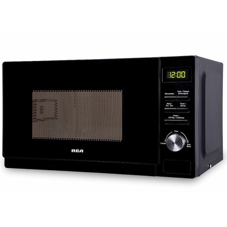 Microondas Digital Rca 20 Litros 700 Watts Negro 5 Niveles