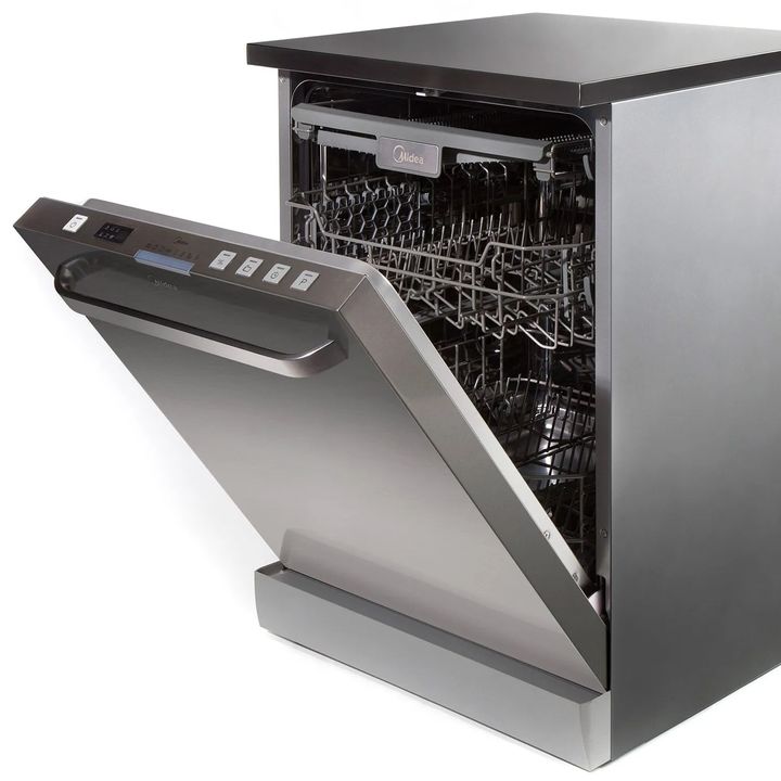 Lavavajillas MIDEA DE-214XAR1 14 sets Inox clase A+ - Vista 2