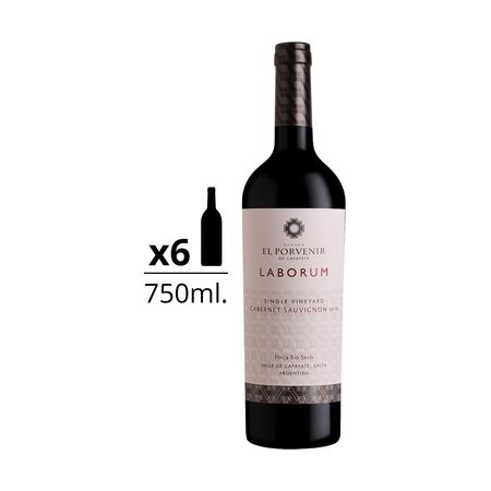Vino Tinto Laborum Cabernet Sauvignon Caja x 6