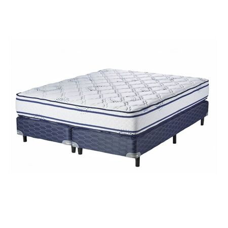 Juego Sommier Suavestar Atmosphere Espuma Alta Densidad 2.00 X 2.00