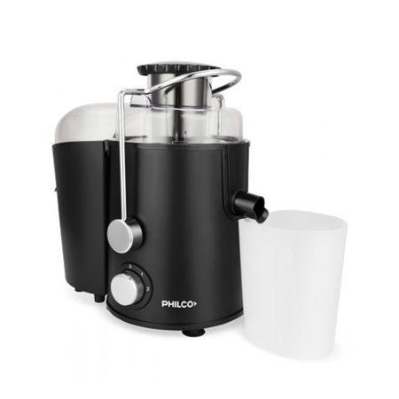 Extractor De Jugos Electrico Negro 400 Watts Philco Juph21bp