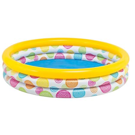 Pileta Inflable Wild Geometry 147x33 cm Intex
