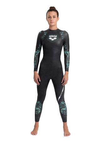 Traje de Neoprene Arena Storm 515 Mujer Natacion Negro