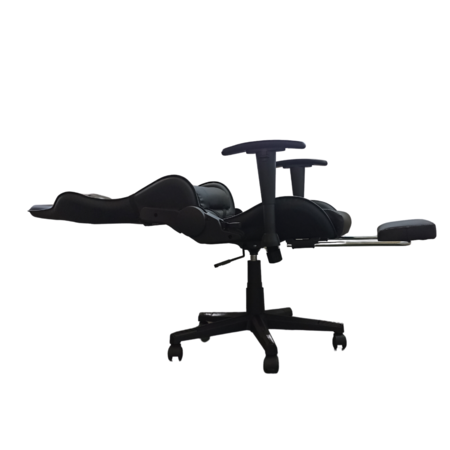Silla Gamer Ergonómica PC Reclinable 180° Giratoria Con Apoyapies