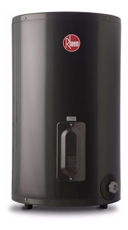 RHEEM TERMOTANQUE 85L ELECTRICO PIE CONEXION SUPERIOR GRIS TEP085RH