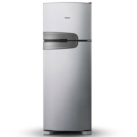 Heladera Con Freezer Whirlpool No Frost 361L Clase A Inoxidable WRM39CK