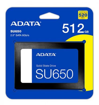 Disco SSD 512GB Adata SU650 SATA