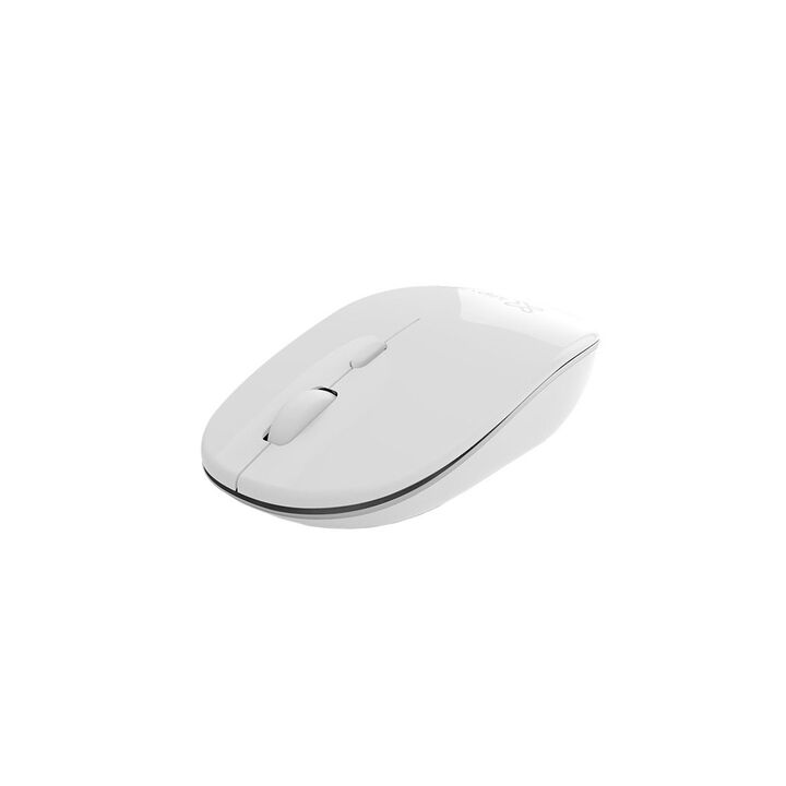 Mouse Klipxtreme Arrow Inalámbrico Delgado de 4 Botones Blanco - Vista 1