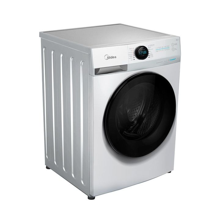 Lavasecarropas Automático Carga Frontal Inverter Midea 8Kg 6Kg 1400 RPM MF200D80WB/W - Vista 3