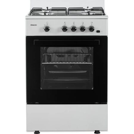 Cocina Multigas Philco 4 Hornallas 56cm Plata PHCM56P