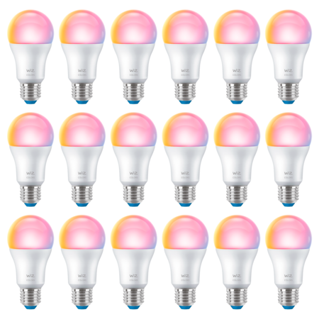 Lampara Led Inteligente Wiz Wifi Smart Color E27 Rgb x18 Un