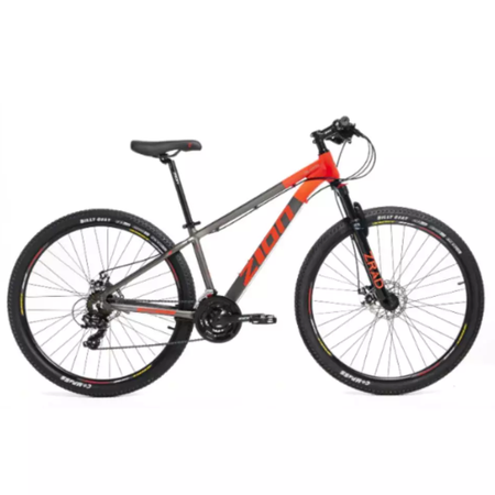 Bicicleta MTB Zion Aspro 21V R29 Gris/Naranja Disco Hidr. Talle M