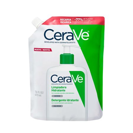 Cerave Limpiador Hidratante Piel Normal A Seca 473ml Refill