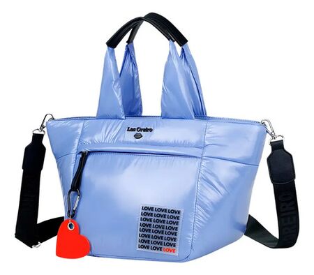 Cartera Fiesta Las Oreiro Mujer Bandoleras Símil Puffer