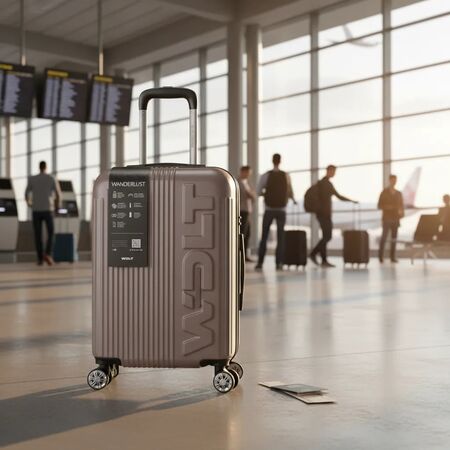 Valija Wanderlust Hard Abs 20 Pulg Expandible Vison 40465