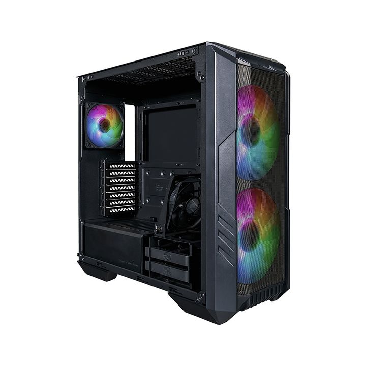 Gabinete Cooler Master Haf 500 Mid Tower Black - Vista 3