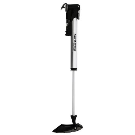 Inflador Mini TopMega Con manometro y Doble Valvula Bici 1007994