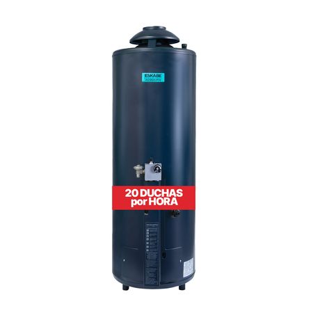 Termotanque A Gas Eskabe Alt. Rec. De Pie 76 Litros Multigas Acquapiu Hybrid4 H1100