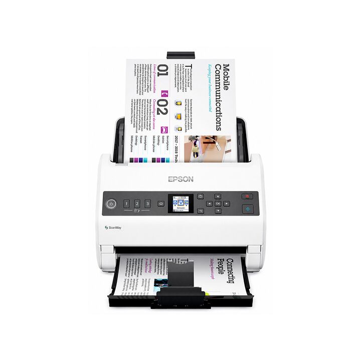 Scanner Epson Doc Workforce DS730N 40Ppm Red - Vista 1