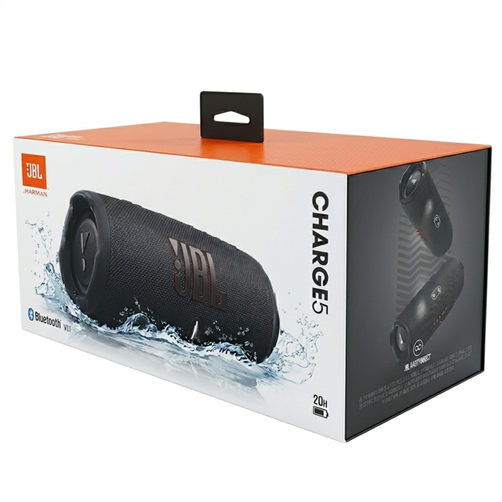PARLANTE JBL CHARGE 5 PORTATIL BT WATERPROOF - Vista 1