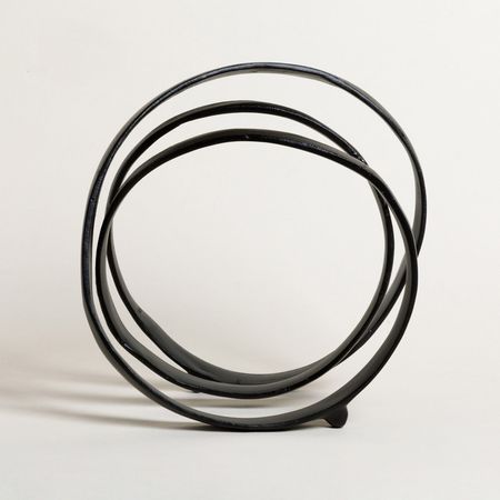 Figura Decorativa - Gaanth Black 33x28 cm