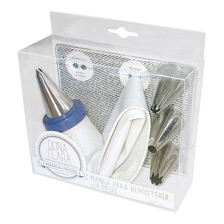 Manga Pastelera C 4 Picos P Torta Reposteria Dona Clara