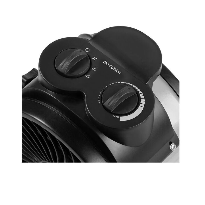Caloventor Liliana "heatcyclone" Gris 1200/2400w CFI700G - Vista 3