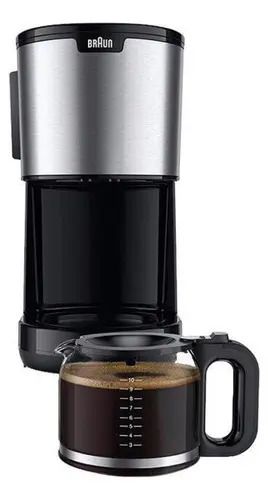 Cafetera De Goteo Braun Kf1500bk Filtro Extraible 10 Tazas Negro - Vista 2