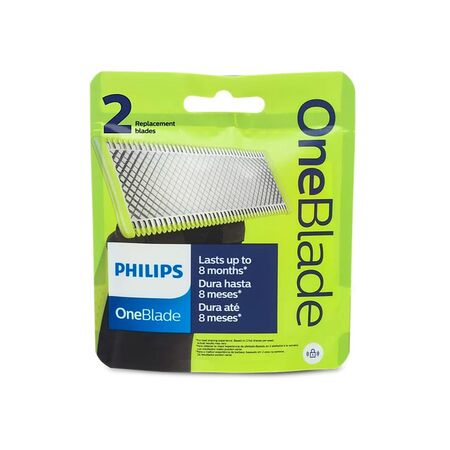 Cuchilla Recambio Philips OneBlade 2 Unidades