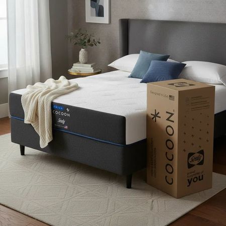 Sommier Y Colchon 2 Plazas(140x190) Cocoon Chill Box