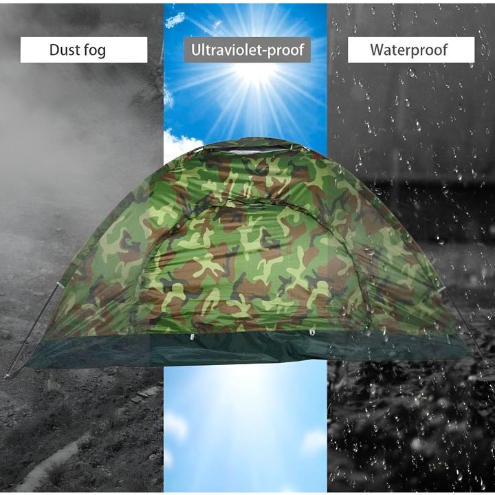 Carpa Iglu 3 Personas Impermeable Mosquitero - Vista 8