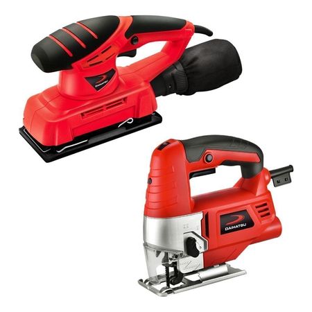 Combo Lijadora Orbital 200w + Sierra Caladora 800w