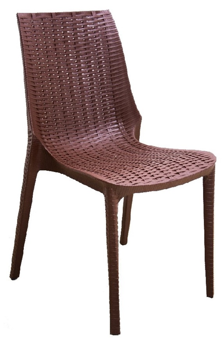 Silla Plastica Simil Ratan Harmony Quality Plastic - Vista 3