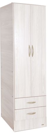 PLACARD BASE 2 PUERTAS 2 CAJONES GRIS 