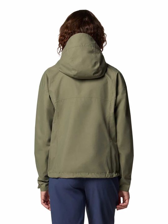 Campera Columbia Hikebound II Mujer Outdoor Verde - Vista 2