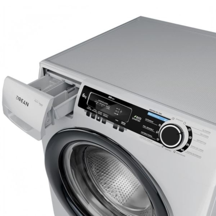 DREAN LAVARROPAS C/FRONTAL 6KG 800RPM LCFDR0608LB - Vista 5