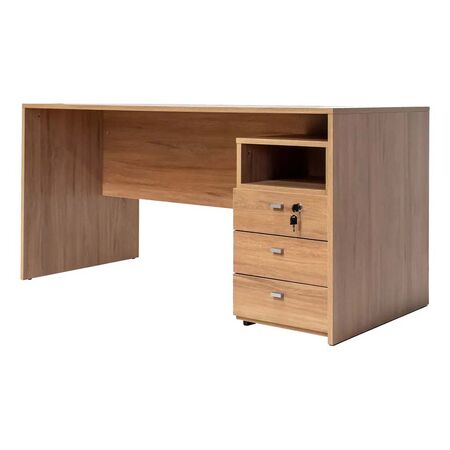 ESCRITORIO EJECUTIVO DE 150 CM OFICINA 18 MM 503 ACACIA