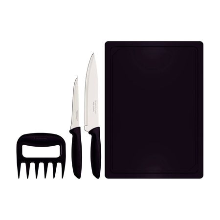 Juego De 3 Cuchillos Tramontina Churrasco 23498-076