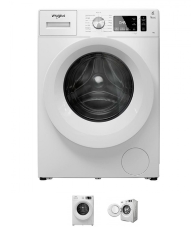 WHIRLPOOL LAVARROPAS WNQ70ABDNA 7KG FRONTAL 1200 RPM BCO INVERTER
