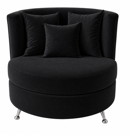 SILLON INDIVIDUAL NIZA NEGRO