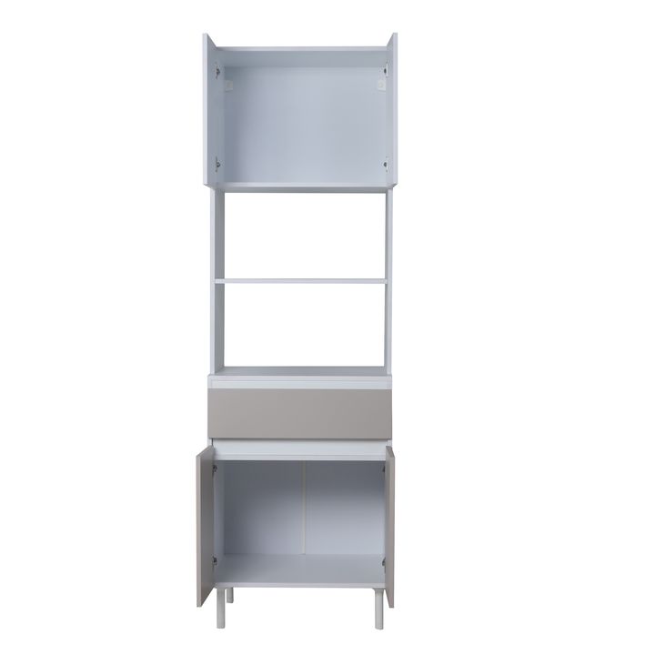 Multiuso Porta Hornos Livorno 60CM 4 P 1 C Beige Avellana - Vista 3