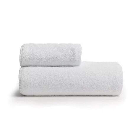 Juego De Toalla Y Toallon Blanco 600Grs