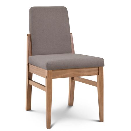 Silla de Comedor Baku Tapizado Sunny Stone lustre Abedul Espacity