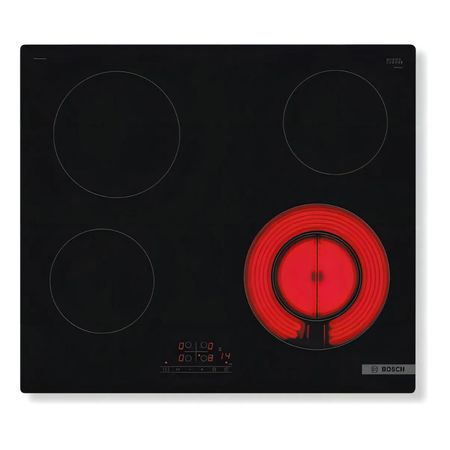 ANAFE VITRO CERÁMICA 4 HORNALLAS 60 CM BOSCH PKF611BB8E